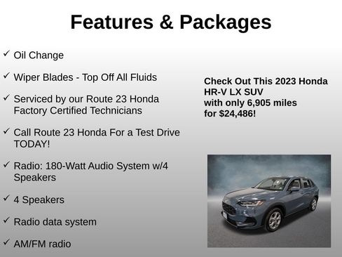 Certified 2023 Honda HR-V LX image 4