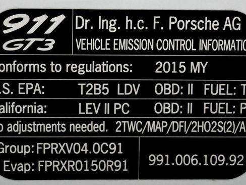 Used 2015 Porsche 911 GT3 image 48