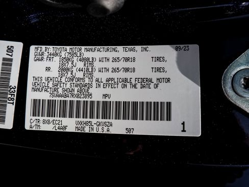 Used 2024 Toyota Sequoia SR5 w/ SR5 Premium Package image 35