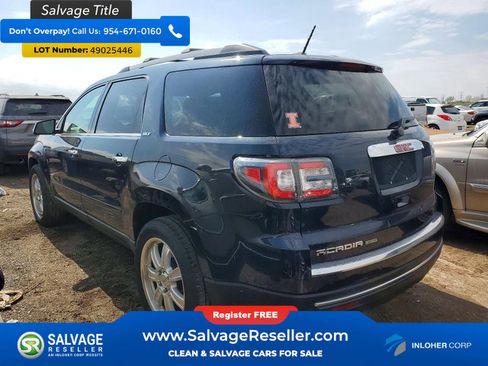 Used 2017 GMC Acadia Limited SLT FWD image 3