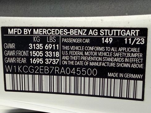 Certified 2024 Mercedes-Benz EQS 450+ 4MATIC Sedan image 19