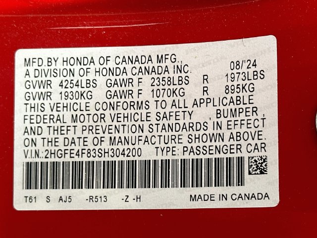 Used 2025 Honda Civic Sport Touring image 35