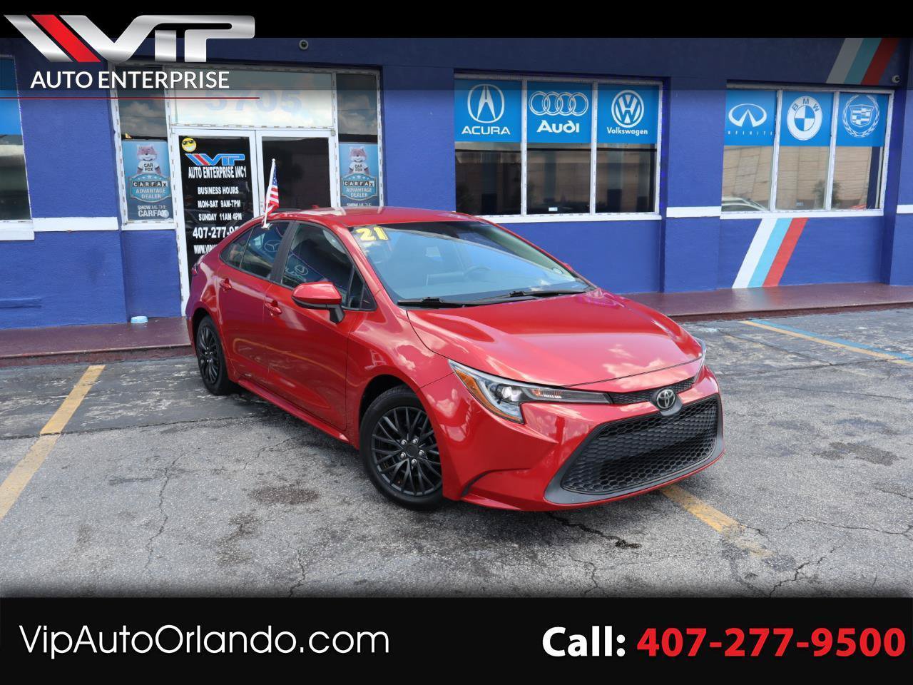 Used 2021 Toyota Corolla LE FWD image 1