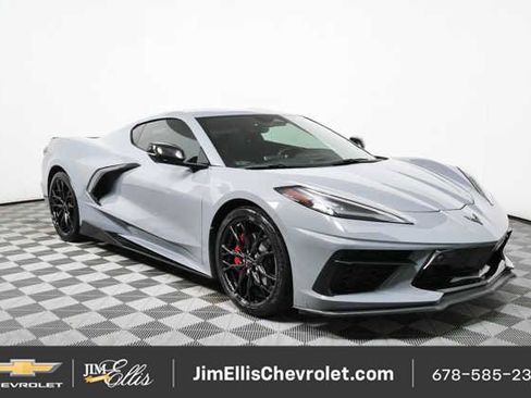 Used 2024 Chevrolet Corvette Stingray Preferred Cpe w/ Stealth Interior Trim Package RWD image 1
