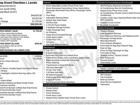 Used 2023 Jeep Grand Cherokee L Laredo w/ Luxury Tech Group I image 2