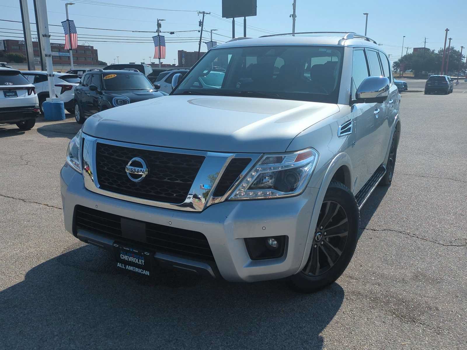 Used 2020 Nissan Armada Platinum w/ Cargo Package RWD image 1