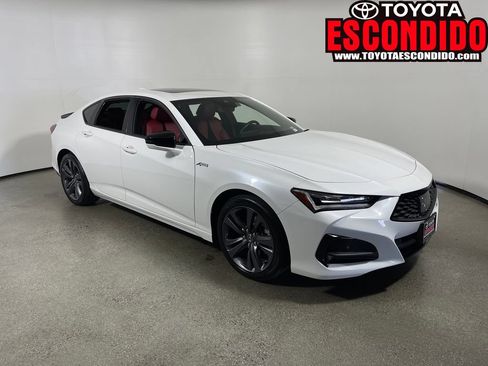 Used 2022 Acura TLX SH-AWD w/ A-SPEC Pkg image 1