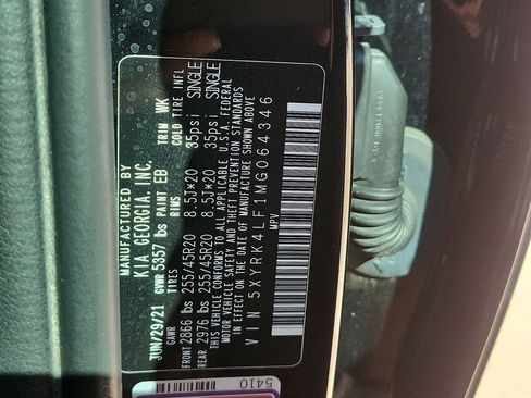 Used 2021 Kia Sorento SX image 34