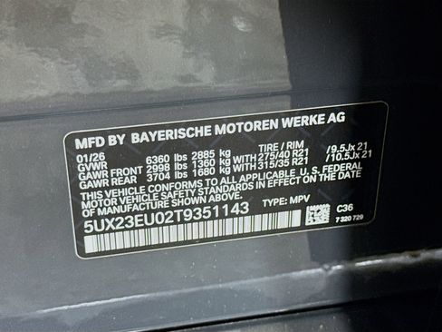 New 2026 BMW X5 xDrive40i w/ M Sport Package AWD/4WD image 34