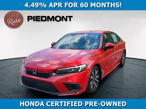 Certified 2024 Honda Civic EX image 1