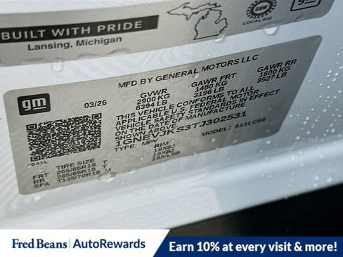 New 2026 Chevrolet Traverse Z71 w/ Driver Confidence Package AWD/4WD image 25