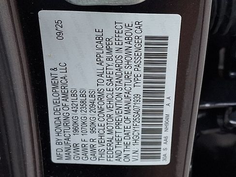 Used 2025 Honda Accord LX image 26