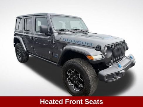 Used 2022 Jeep Wrangler Unlimited Rubicon 4xe w/ Cold Weather Group image 7