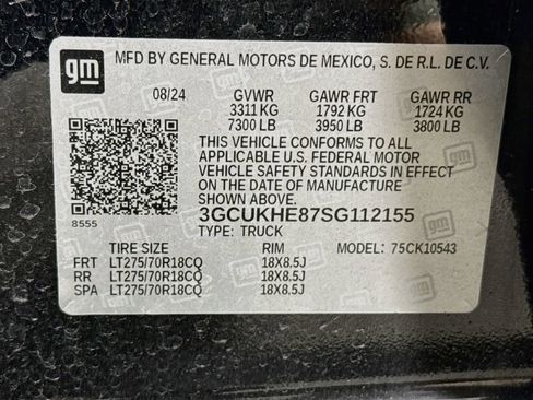 Used 2025 Chevrolet Silverado 1500 ZR2 w/ Technology Package AWD/4WD image 33