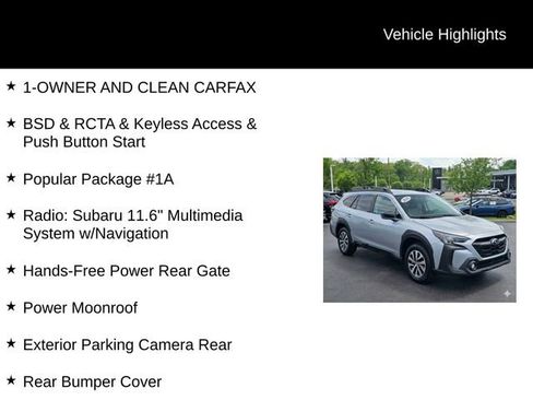 Used 2025 Subaru Outback Premium w/ Popular Package #1A AWD/4WD image 5