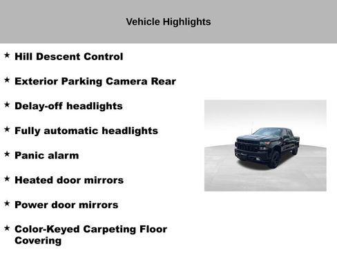 Used 2019 Chevrolet Silverado 1500 Custom Trail Boss w/ Custom Convenience Package AWD/4WD image 16