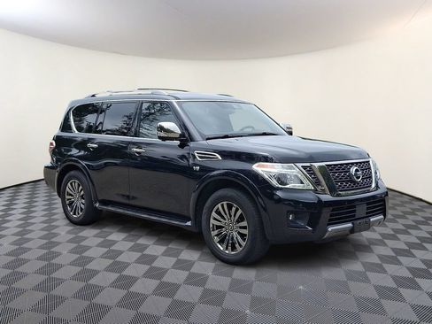 Used 2019 Nissan Armada Platinum w/ Captain's Chairs Package AWD/4WD image 1