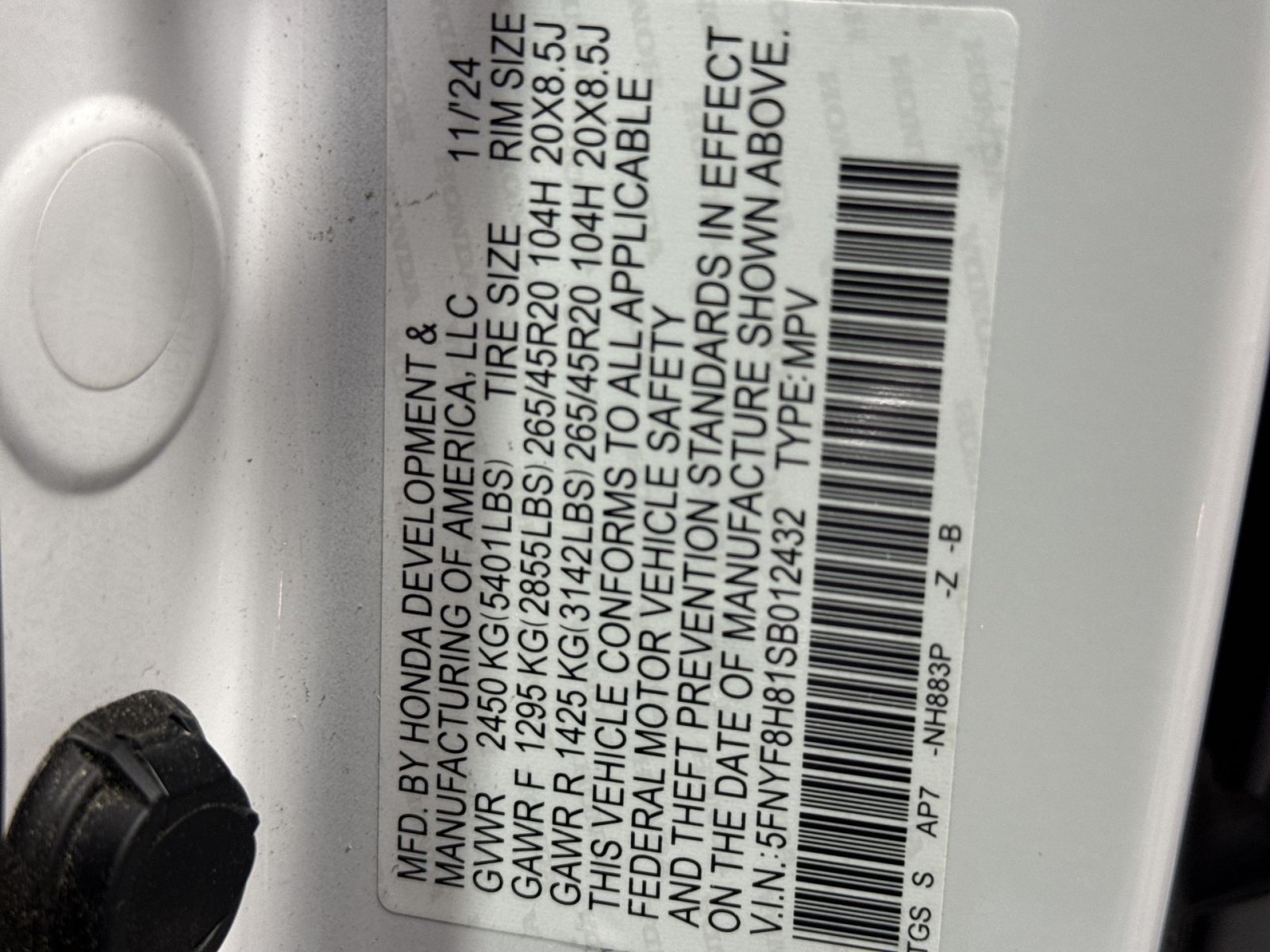 Used 2025 Honda Passport Black Edition image 30