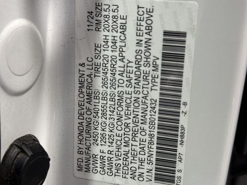 Used 2025 Honda Passport Black Edition image 30