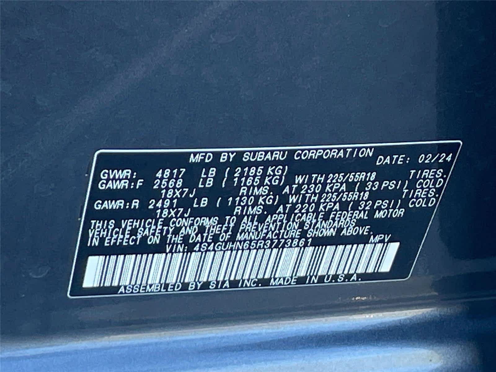 Certified 2024 Subaru Crosstrek 2.5i Limited AWD/4WD image 34