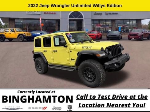 Used 2022 Jeep Wrangler Unlimited Sport AWD/4WD image 1