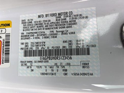 Certified 2024 Ford Mustang Premium RWD image 18
