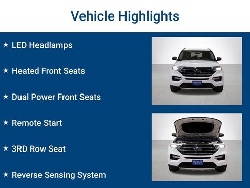 Used 2021 Ford Explorer XLT w/ Equipment Group 202A image 3