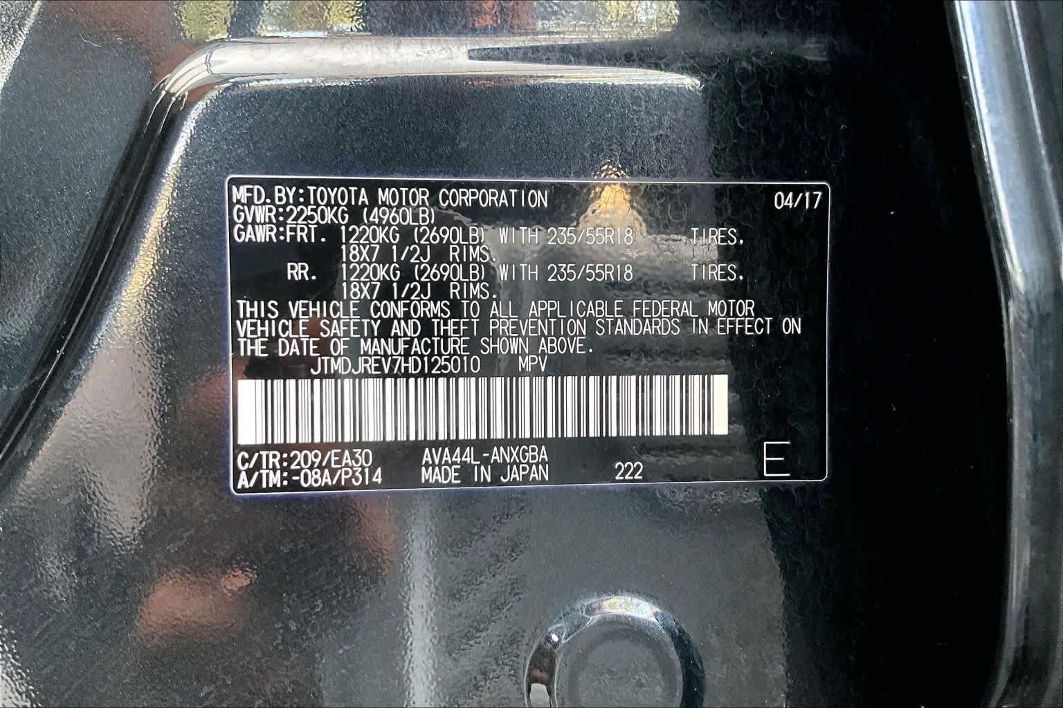 Used 2017 Toyota RAV4 Limited AWD/4WD image 34