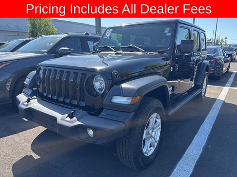 Used 2019 Jeep Wrangler Unlimited Sport S AWD/4WD image 1
