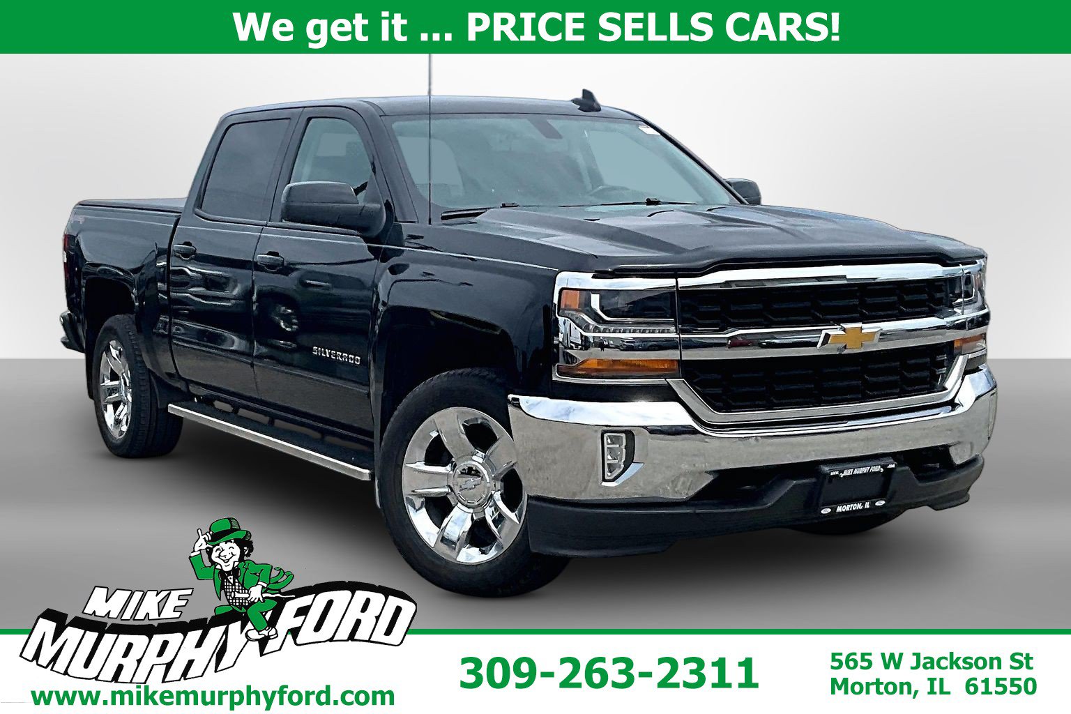 Used 2017 Chevrolet Silverado 1500 LT w/ LT Eassist Package AWD/4WD image 1