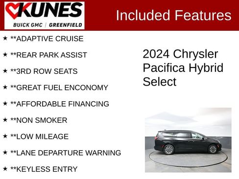 Used 2024 Chrysler Pacifica Select FWD image 3