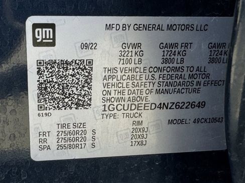 Used 2022 Chevrolet Silverado 1500 RST w/ Z71 Off-Road Package image 33