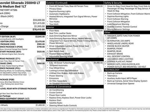 Used 2024 Chevrolet Silverado 2500 LT w/ Midnight Edition image 37