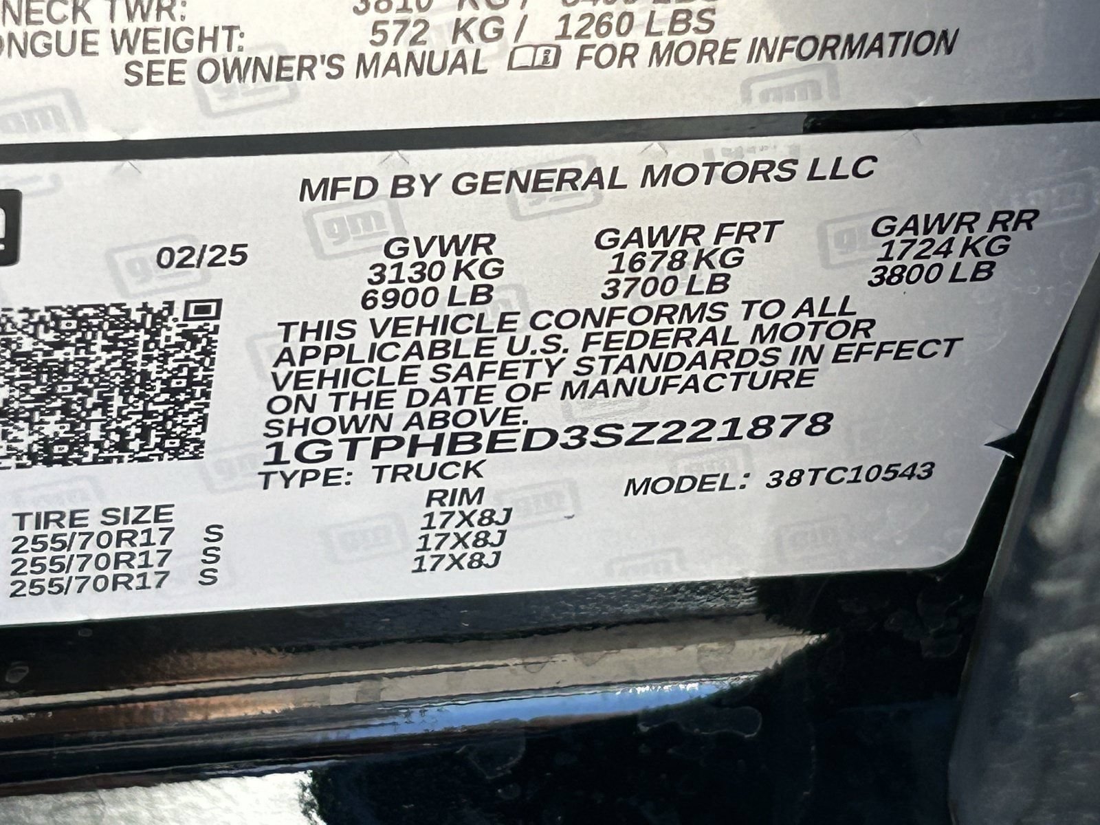 Certified 2025 GMC Sierra 1500 SLE RWD image 37