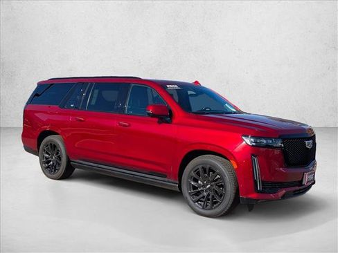 Used 2023 Cadillac Escalade ESV Sport Platinum w/ LPO, ONYX Package image 3