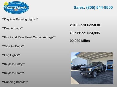 Used 2018 Ford F150 XL w/ Equipment Group 101A Mid AWD/4WD image 10