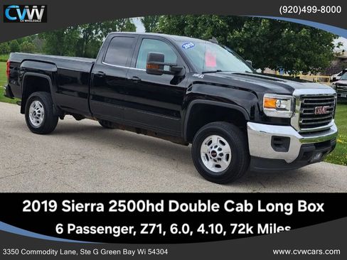 Used 2019 GMC Sierra 2500 SLE w/ Suspension Package, Off-Road AWD/4WD image 1