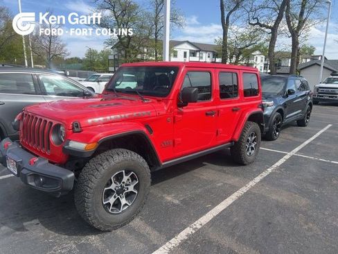Used 2021 Jeep Wrangler Unlimited Rubicon AWD/4WD image 1