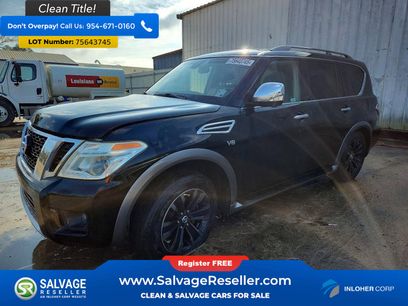 Used 2017 Nissan Armada Platinum w/ Captain Seat Package