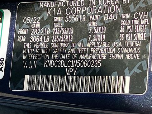 Used 2022 Kia EV6 Wind image 32