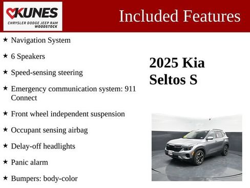 Used 2025 Kia Seltos S FWD image 3