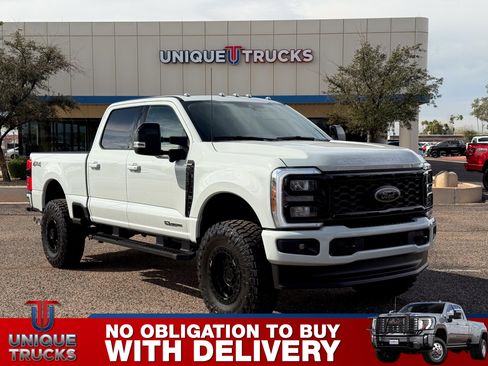 Used 2025 Ford F350 Lariat w/ Black Appearance Package image 3