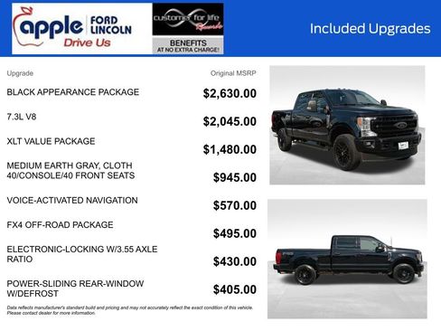 Certified 2022 Ford F250 XLT w/ Black Appearance Package AWD/4WD image 4