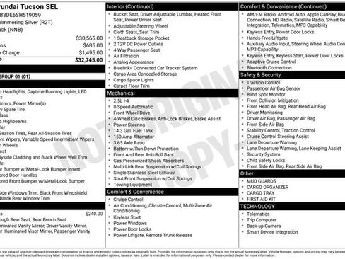Used 2025 Hyundai Tucson SEL FWD image 20