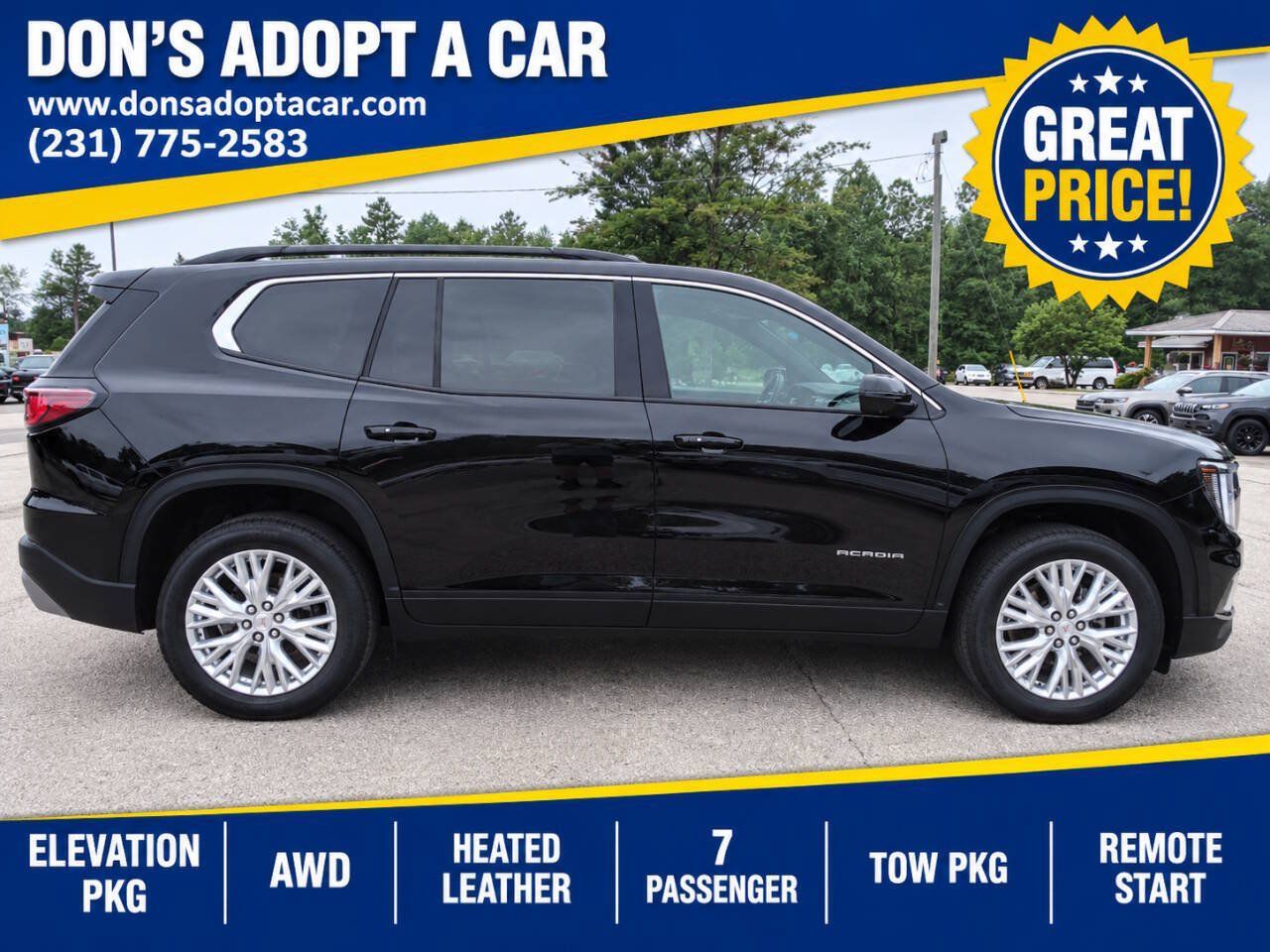 Used 2025 GMC Acadia AWD Elevation w/ Elevation Premium Package image 1