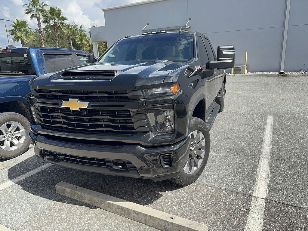 Certified 2024 Chevrolet Silverado 2500 Custom w/ Custom Value Package AWD/4WD image 1