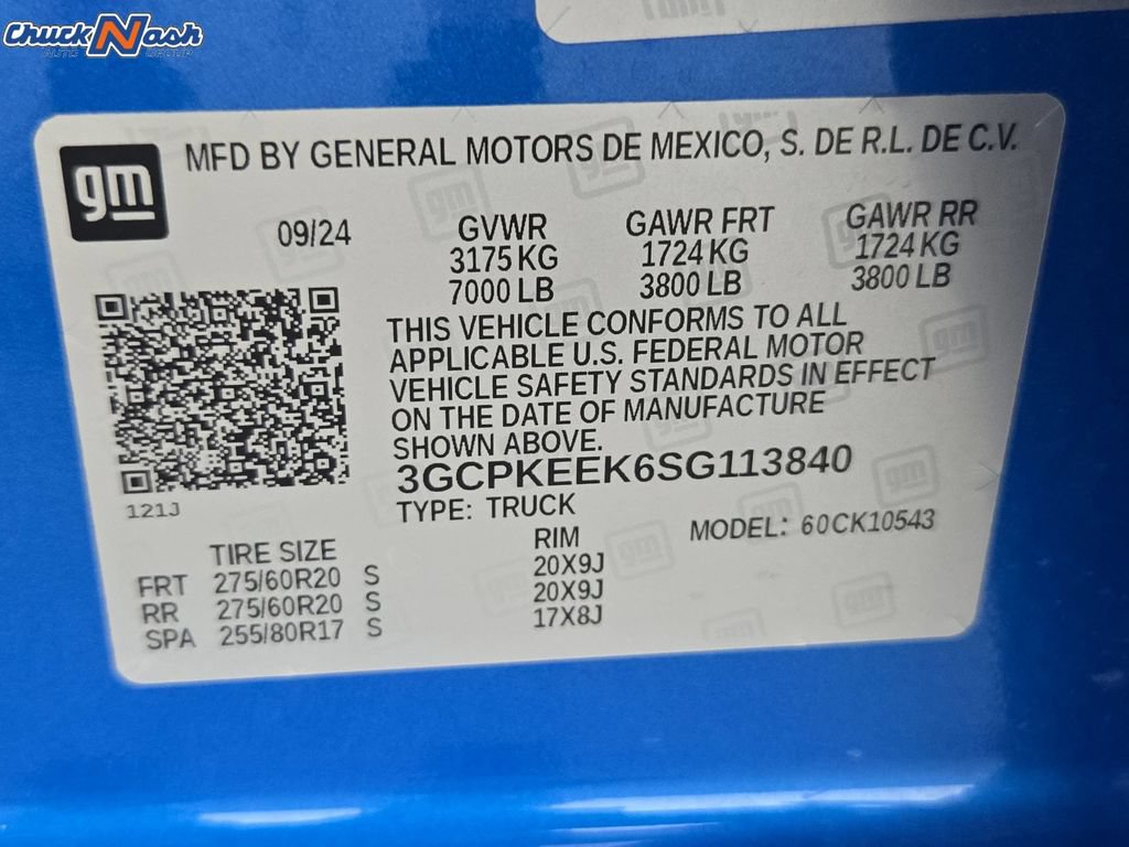 Used 2025 Chevrolet Silverado 1500 RST w/ Protection Package AWD/4WD image 40