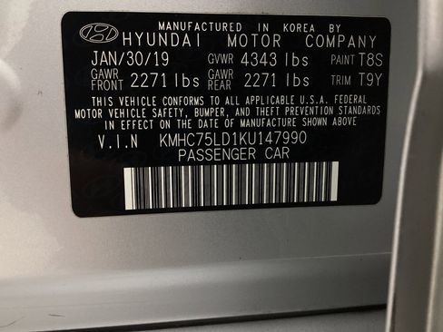 Used 2019 Hyundai Ioniq Limited image 46
