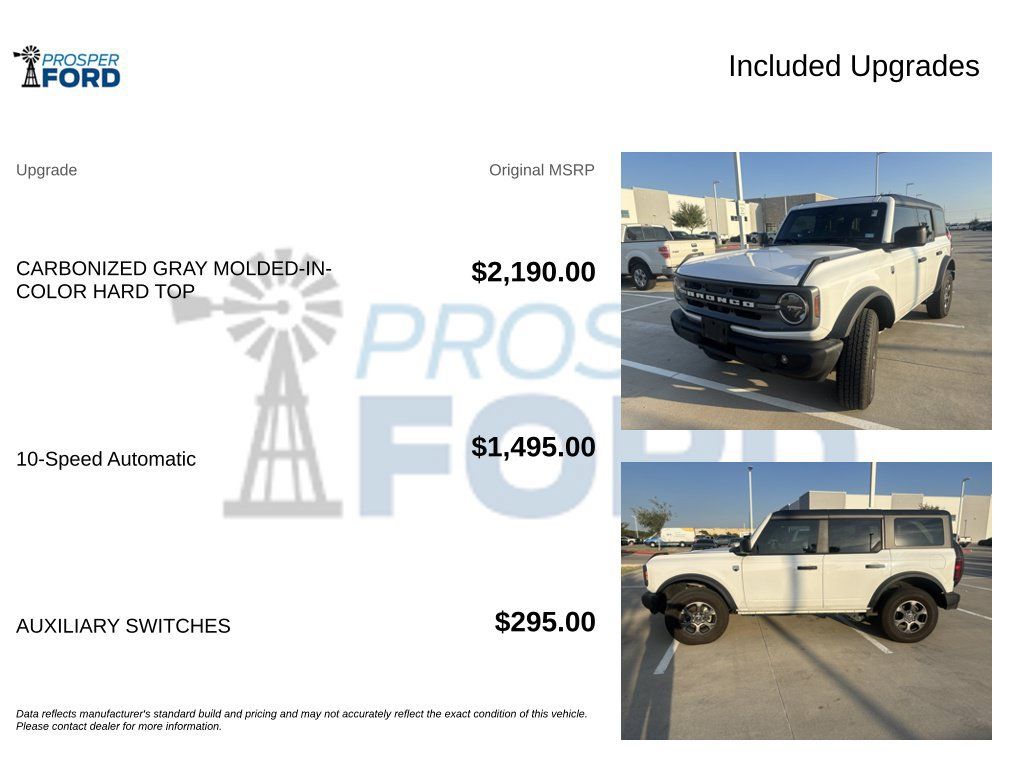 Used 2024 Ford Bronco Big Bend AWD/4WD image 3