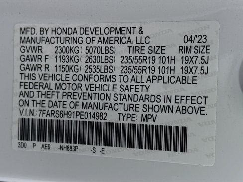 Certified 2023 Honda CR-V Sport Touring image 33